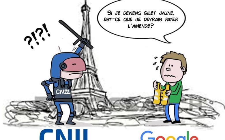 RGPD & CNIL - Protection des données personnelles - Sanction Google