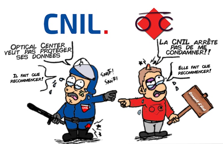 2018 RGPD et CNIL : Optical Center, multirécidiviste des données personnelles 2 RGPD et CNIL - Sanction Traitement de données personnelles - Manquements d'optical Center