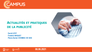 Communication et Publicité des avocats – Campus 2021 – Formation