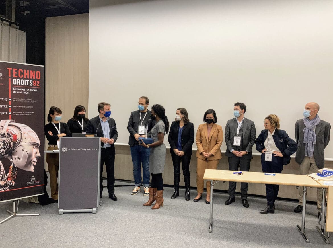 TechnoDroit - Remise du Grand Prix à Izzypappers