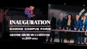 Juin 2023 – Inauguration des locaux parisiens de Gaming Campus