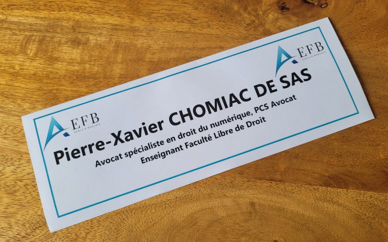 2024.03.25 - EFB – Usages & pratiques Communication et déontologie de l'avocat