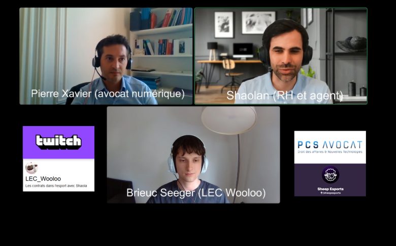 2024.05.16 – Stream Jeux vidéo Wooloo Sheep Esport – Les Contrats dans l’esport