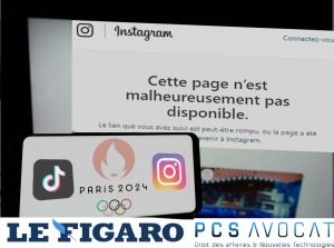 2024.11.18 – Interview Le Figaro – Suppression des comptes Instagram et TikTok de Paris 2024