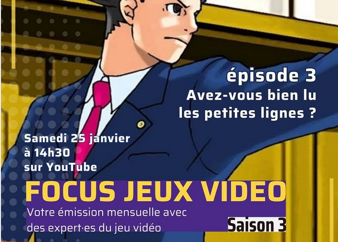 2025.01.25 Interview Focus jeux video – Contrat de jeu video 2