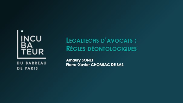 2026.02.17 – Incubateur du Barreau de Paris Legaltechs davocats 2