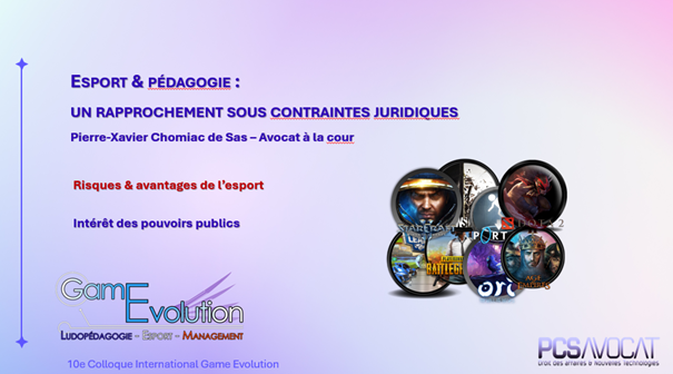 2026.02.15 PCS Esport pedagogie un rapprochement sous contrainte juridique