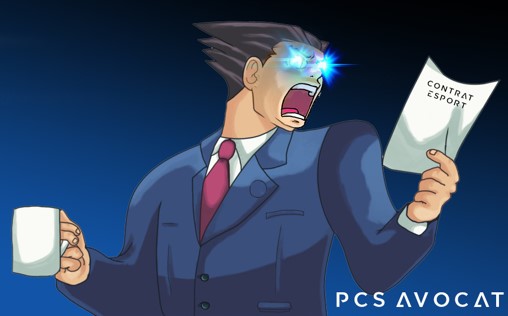 Jeu video esport gaming avocat